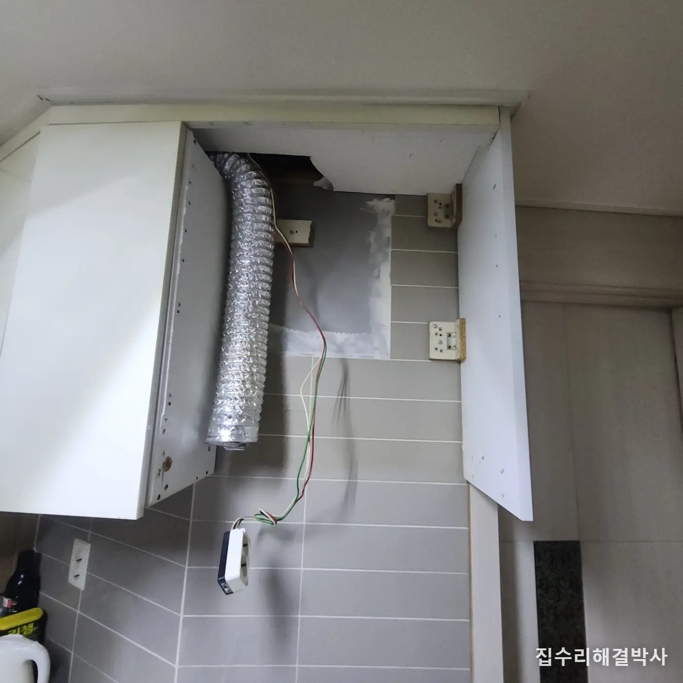 통후드를 바꿀 때 사이즈가 달라도 됩니다 — 대신 연통 상태를 같이 봐야 합니다 시공 사진 4