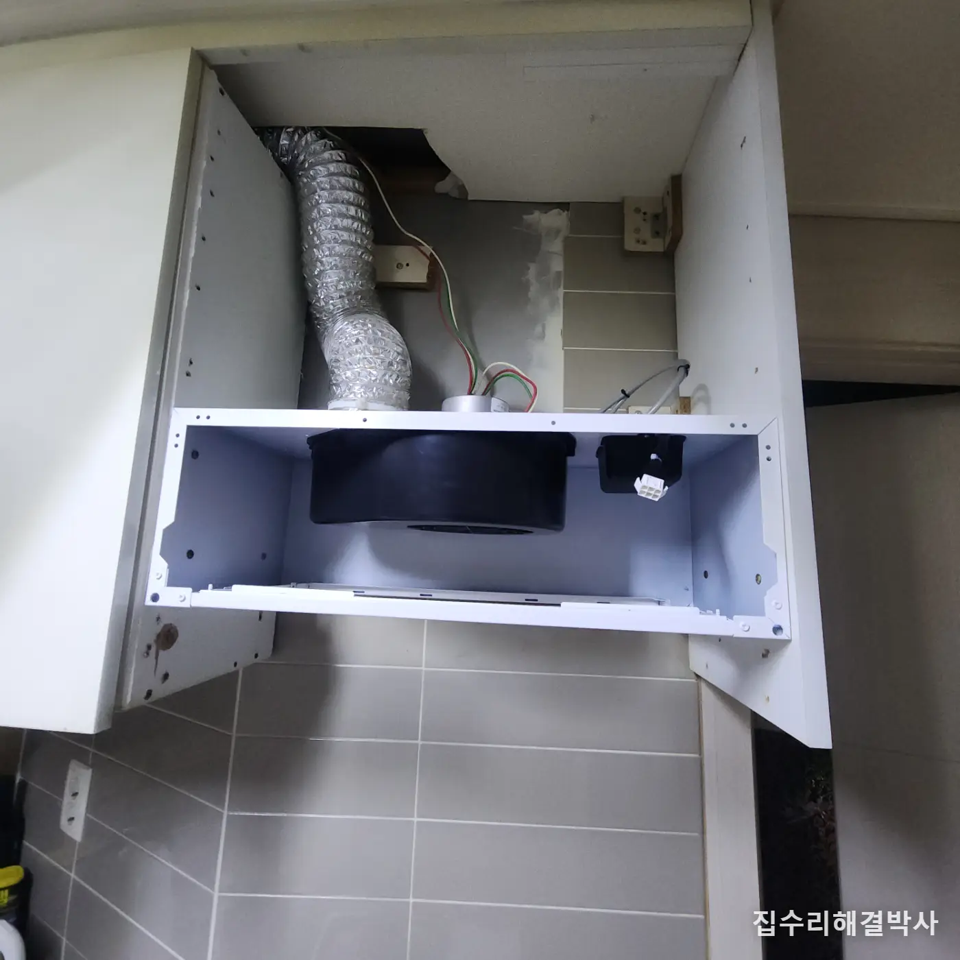통후드를 바꿀 때 사이즈가 달라도 됩니다 — 대신 연통 상태를 같이 봐야 합니다 시공 사진 7