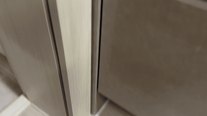 식기세척기 설치 불가 판정 받았을 때 — 싱크대 상판을 뜯어 높이를 올리는 방법 작업 전